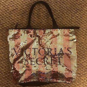 Victoria secret bling large size tote…pre owned but great condition